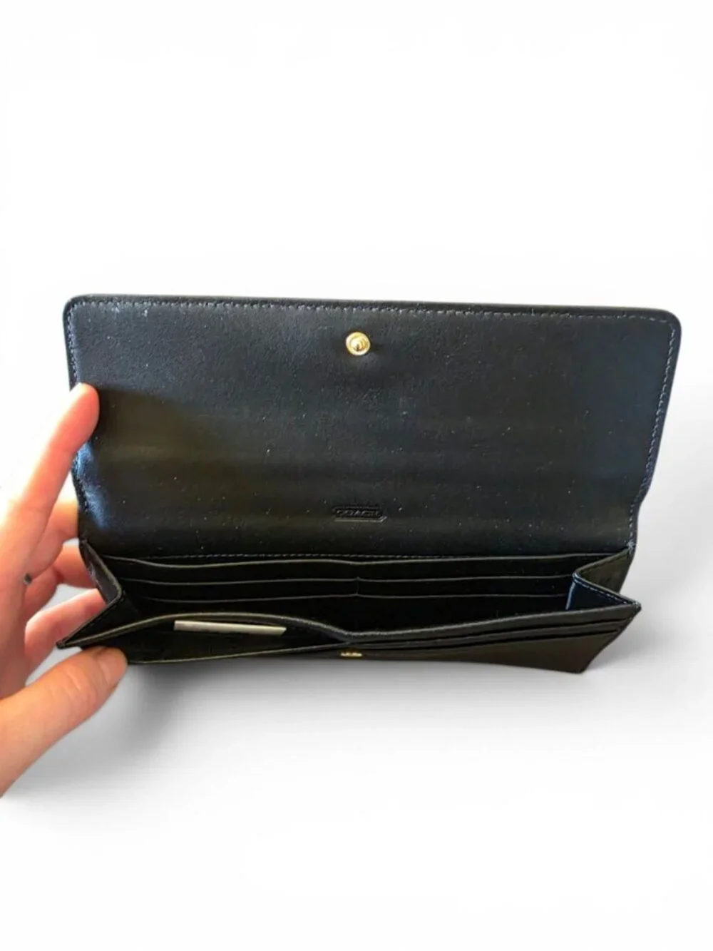 NWT Coach Bleecker Cooper Satchel Wallet Set Two Tone Python Leather 27984 BLK